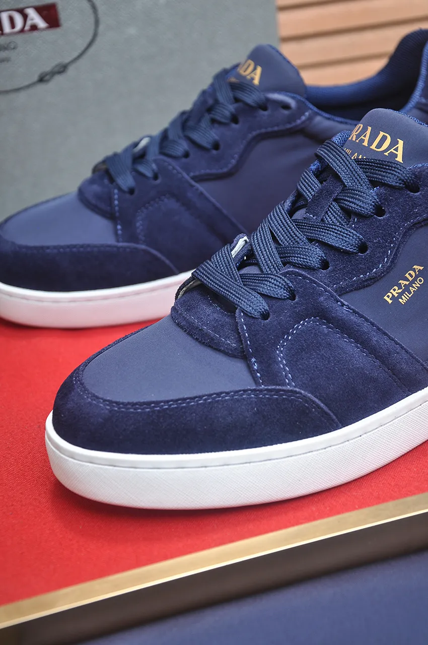 Men's shoes 💰580💶【PRADA】Top original, new season, high quality original goods, top imported calfskin with original imported glue, imported cowhide inside with original cowhide feet, original outsole! Quality guaranteed! Code 38-45 (45 customized)